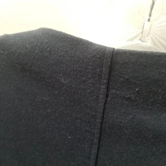 Kit and Ace Collarless Stretch Button Front Traveler Jacket Navy  S - Picture 13 of 13